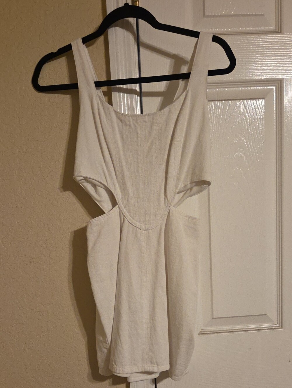 Sincerely Jules White Cut Out Mini Dress